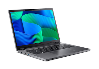 Acer TravelMate TMP214-55-39GY 14" WUXGA IPS SlimBezel LTE Intel Core i3-1315U Processor 8 GB DDR4 512GB PCIe NVMe SSD SD card reader WIFI6E+BT 2x2 AX+BT 6E 53Wh Li-ion battery 65W TypeC adapter Windows 11 Home 3 YRS OSW