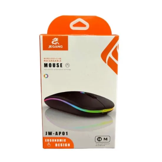 JEQANG-JW-AP01-Bluetooth-Dual-Mode-Charging-Mouse-in-Pakistan JEQANG JW-AP01 Rechargeable Wireless Mouse